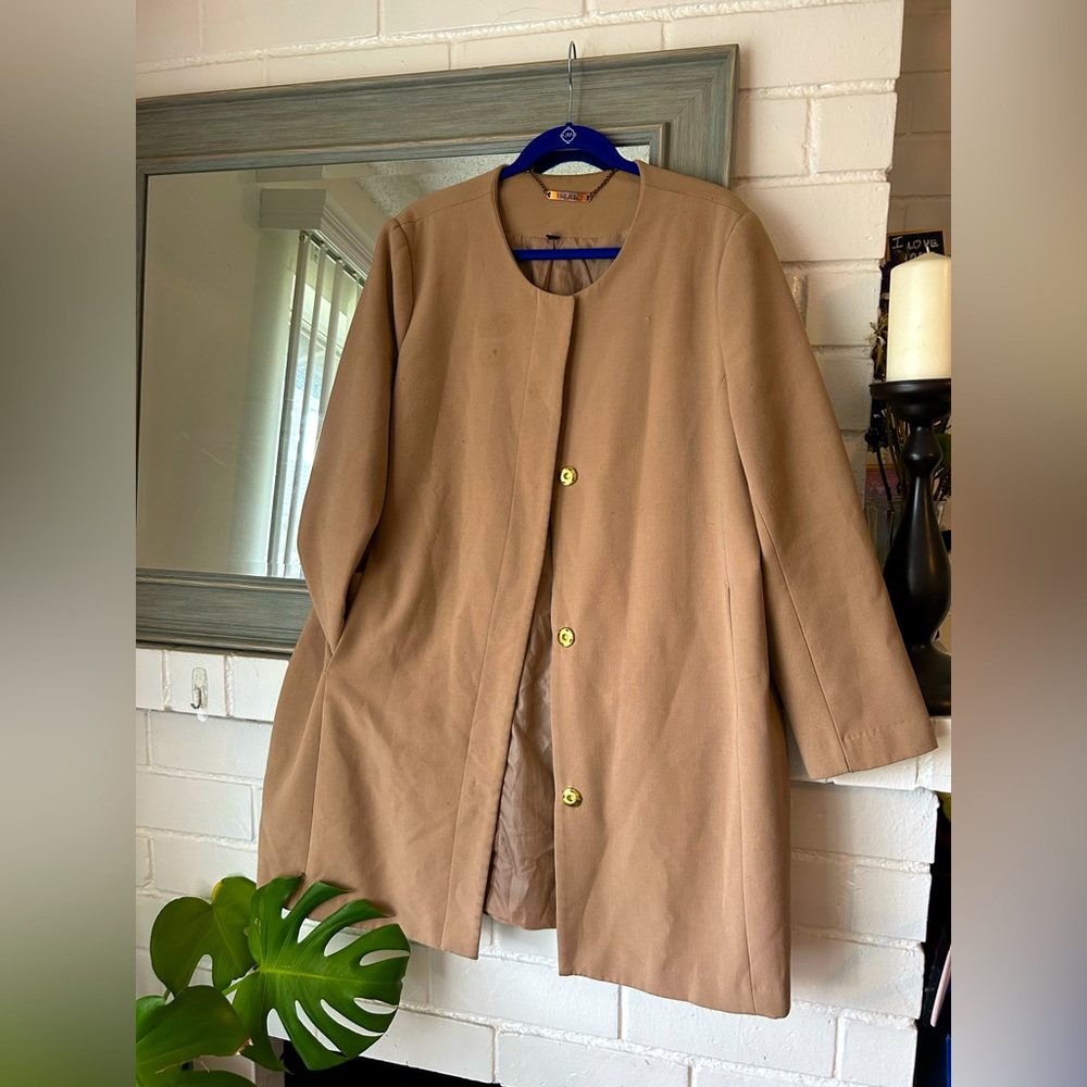 Tan NY Coat